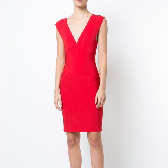 YIGAL AZROUEL v-neck dress - Picture 3 of 14